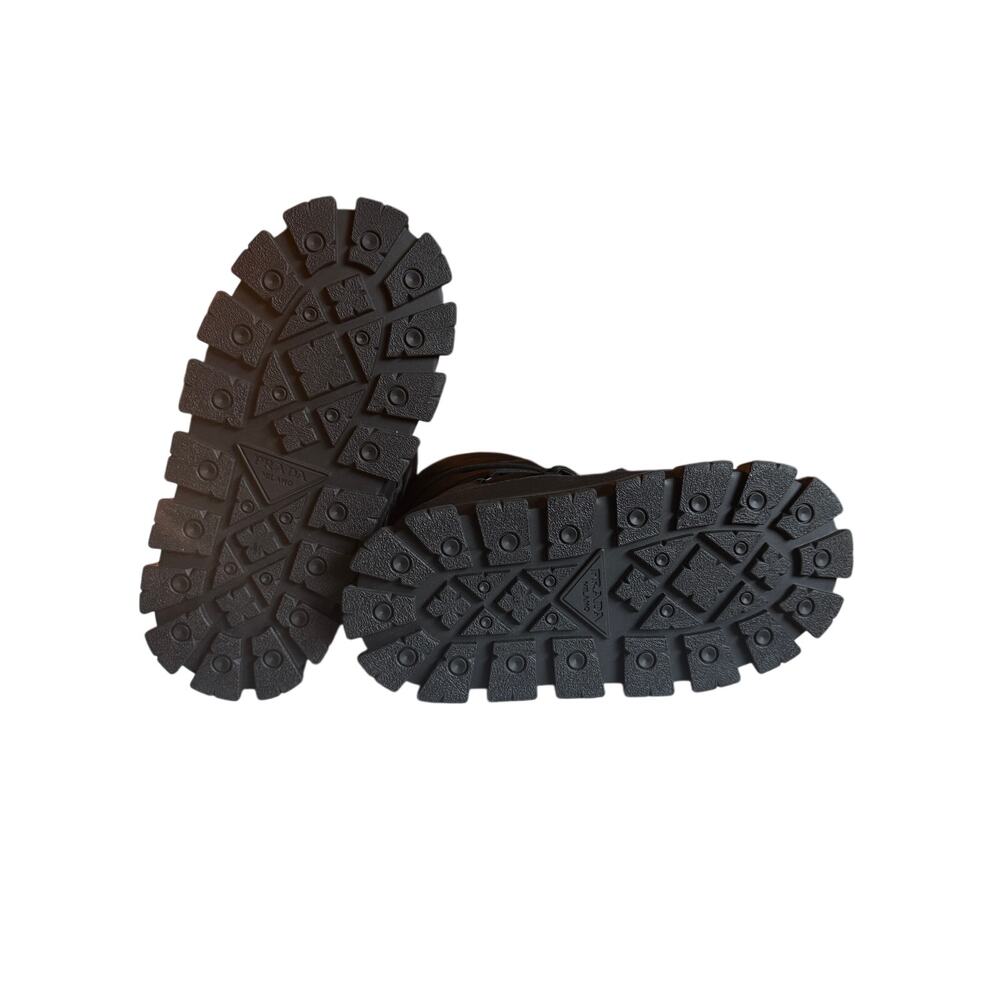 Prada Women's Black Recycled Nylon Moon Boots - Picture 5 of 6